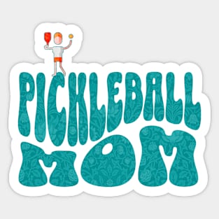 pickleball mom Sticker